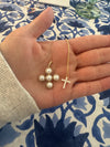 DIAMOND CROSS NECKLACE