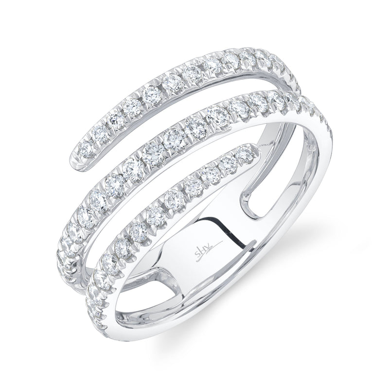 DIAMOND COIL RING