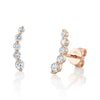 DIAMOND EAR CRAWLER EARRINGS