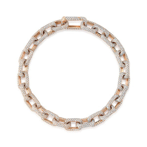 PAVE DIAMOND LINKS BRACELET