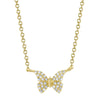 DIAMOND BUTTERFLY NECKLACE