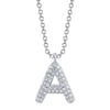 BUBBLE LETTER NECKLACE