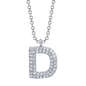 BUBBLE LETTER NECKLACE