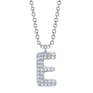 BUBBLE LETTER NECKLACE