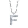 BUBBLE LETTER NECKLACE