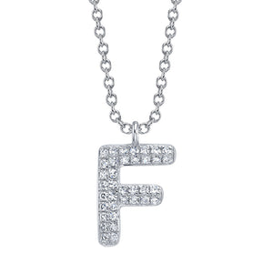 BUBBLE LETTER NECKLACE