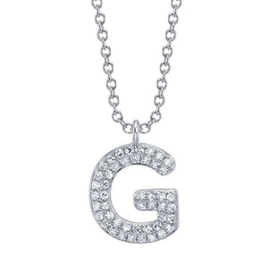 BUBBLE LETTER NECKLACE