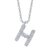 BUBBLE LETTER NECKLACE
