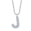 BUBBLE LETTER NECKLACE