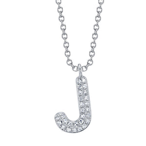 BUBBLE LETTER NECKLACE