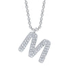 BUBBLE LETTER NECKLACE