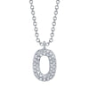 BUBBLE LETTER NECKLACE