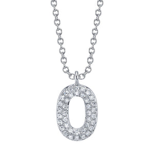 BUBBLE LETTER NECKLACE