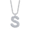 BUBBLE LETTER NECKLACE
