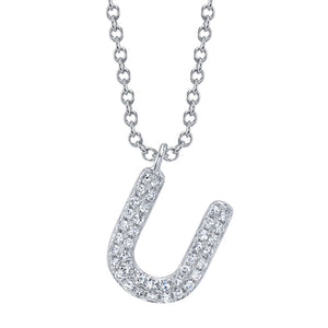 BUBBLE LETTER NECKLACE