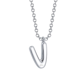 BUBBLE LETTER NECKLACE