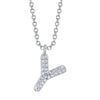 BUBBLE LETTER NECKLACE