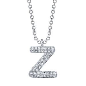 BUBBLE LETTER NECKLACE