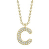 BUBBLE LETTER NECKLACE