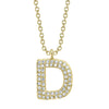 BUBBLE LETTER NECKLACE