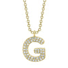 BUBBLE LETTER NECKLACE