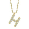 BUBBLE LETTER NECKLACE