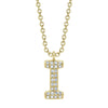 BUBBLE LETTER NECKLACE