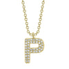 BUBBLE LETTER NECKLACE