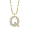 BUBBLE LETTER NECKLACE