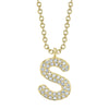 BUBBLE LETTER NECKLACE