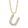 BUBBLE LETTER NECKLACE