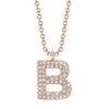 BUBBLE LETTER NECKLACE