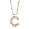 BUBBLE LETTER NECKLACE