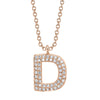 BUBBLE LETTER NECKLACE