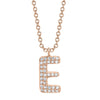 BUBBLE LETTER NECKLACE
