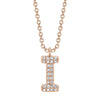 BUBBLE LETTER NECKLACE