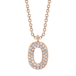 BUBBLE LETTER NECKLACE