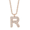 BUBBLE LETTER NECKLACE