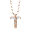 BUBBLE LETTER NECKLACE