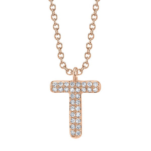 BUBBLE LETTER NECKLACE