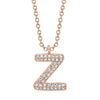 BUBBLE LETTER NECKLACE
