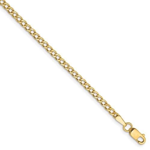 CURB LINK CHAIN ANKLET