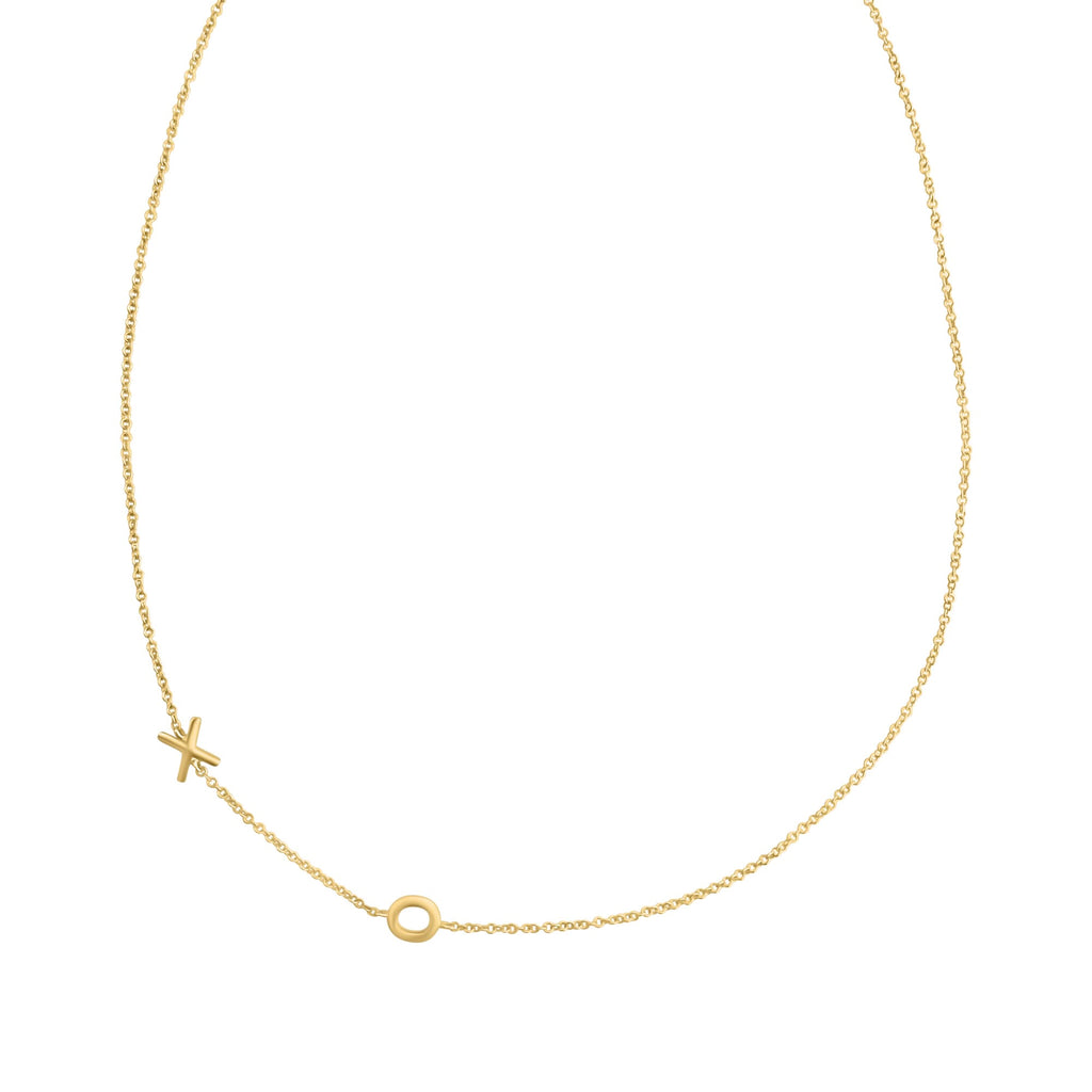 GOLD XO NECKLACE
